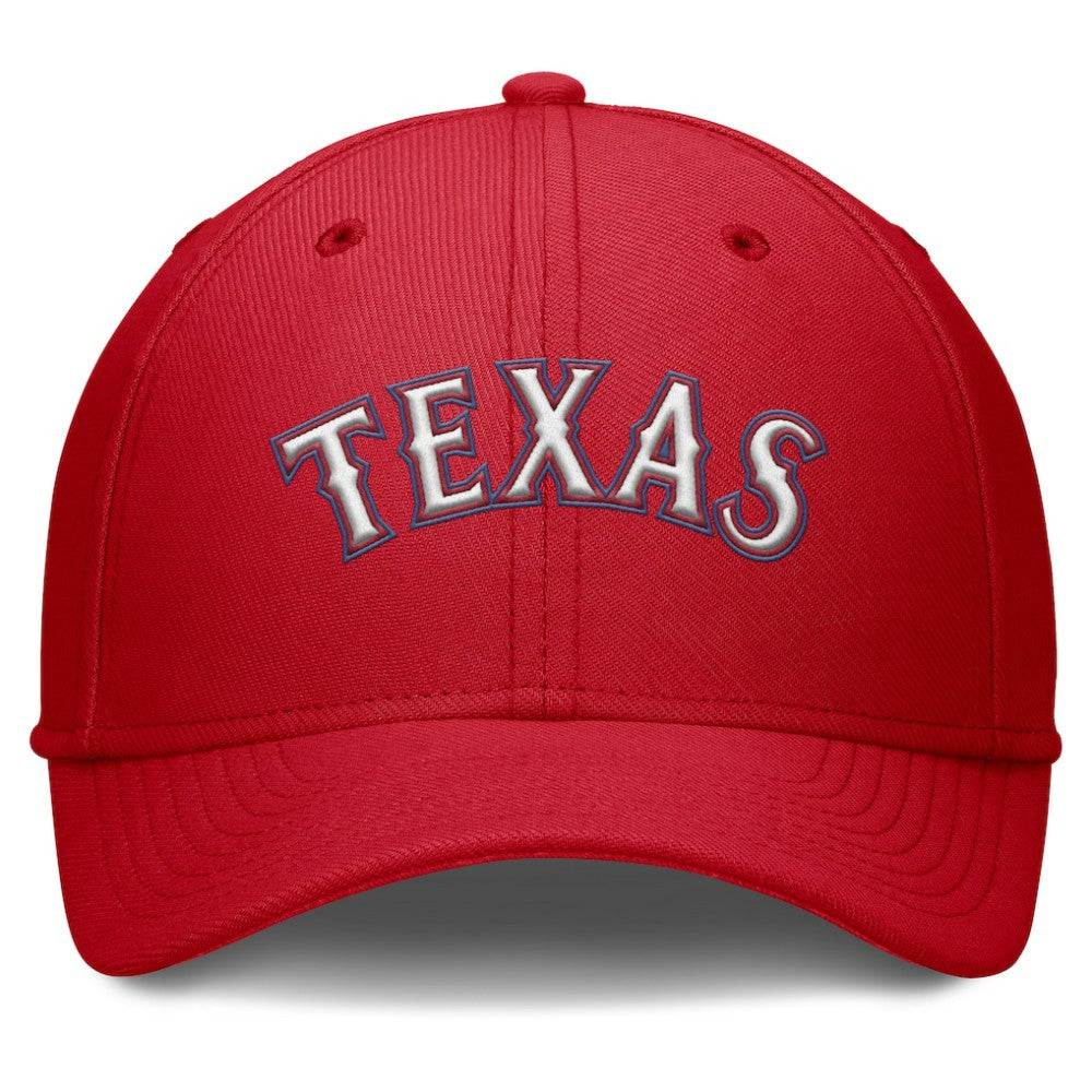 Texas Rangers Rise Performance Flex Hat - Red | Nike