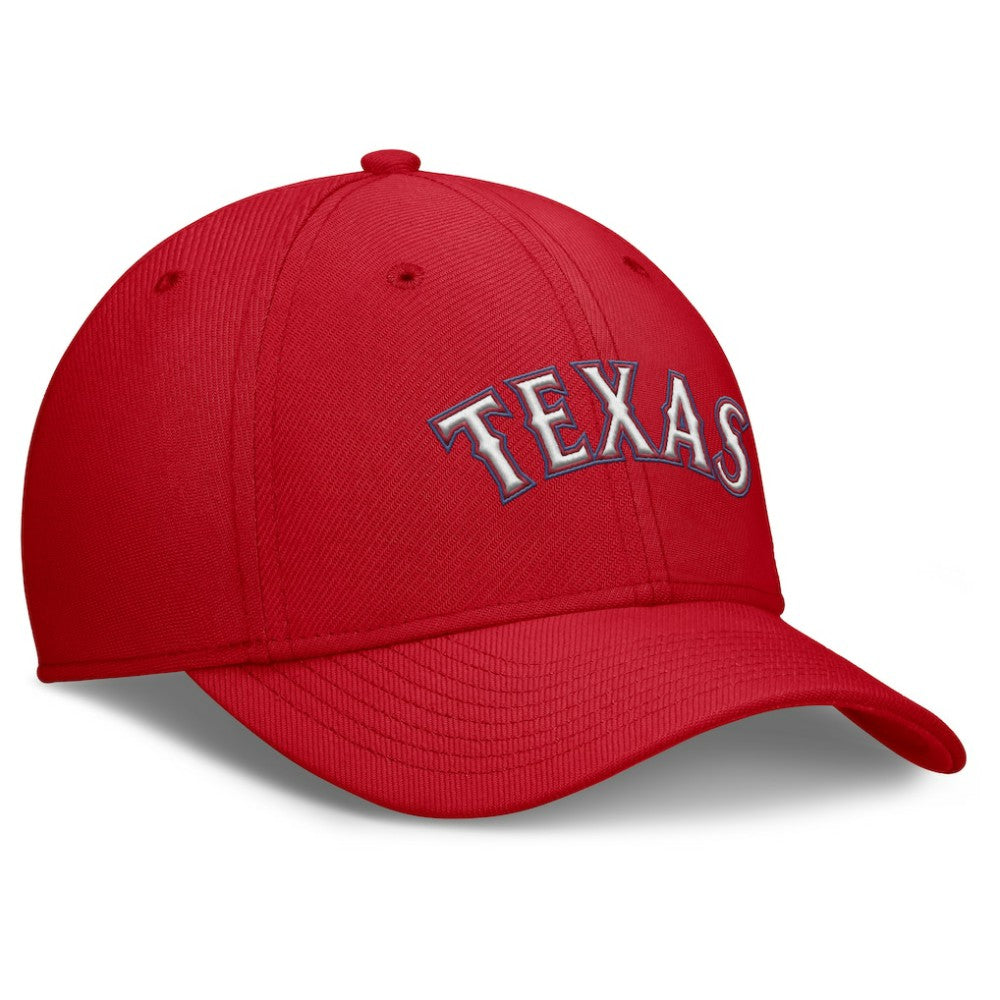 Texas Rangers Rise Performance Flex Hat - Red | Nike
