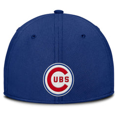 Chicago Cubs Rise Swoosh Performance Flex Hat - Royal/Light Blue | Nike