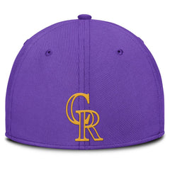 Colorado Rockies 2025 City Connect Rise Swoosh Performance Flex Hat - Purple | Nike