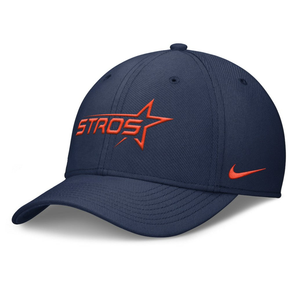 Houston Astros 2025 City Connect Rise Swoosh Performance Flex Hat - Navy | Nike