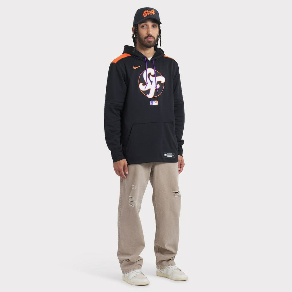 San Francisco Giants 2025 City Connect Rise Swoosh Performance Flex Hat - Black | Nike
