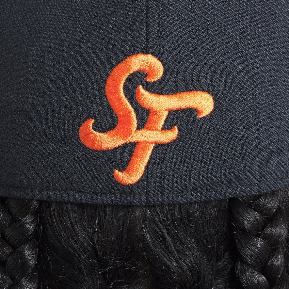 San Francisco Giants 2025 City Connect Rise Swoosh Performance Flex Hat - Black | Nike