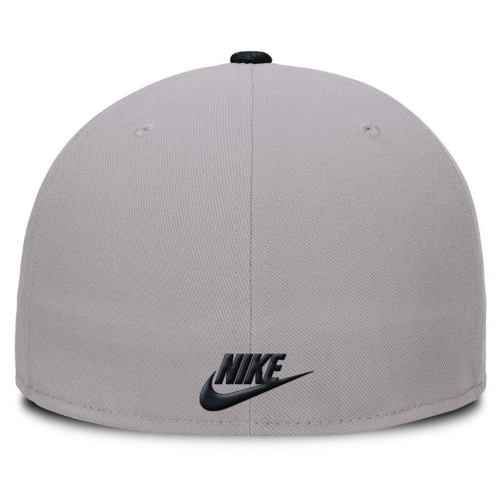 New York Yankees Cooperstown Two-Tone Dri-FIT Round Bill True Fitted Hat - Gray | Nike