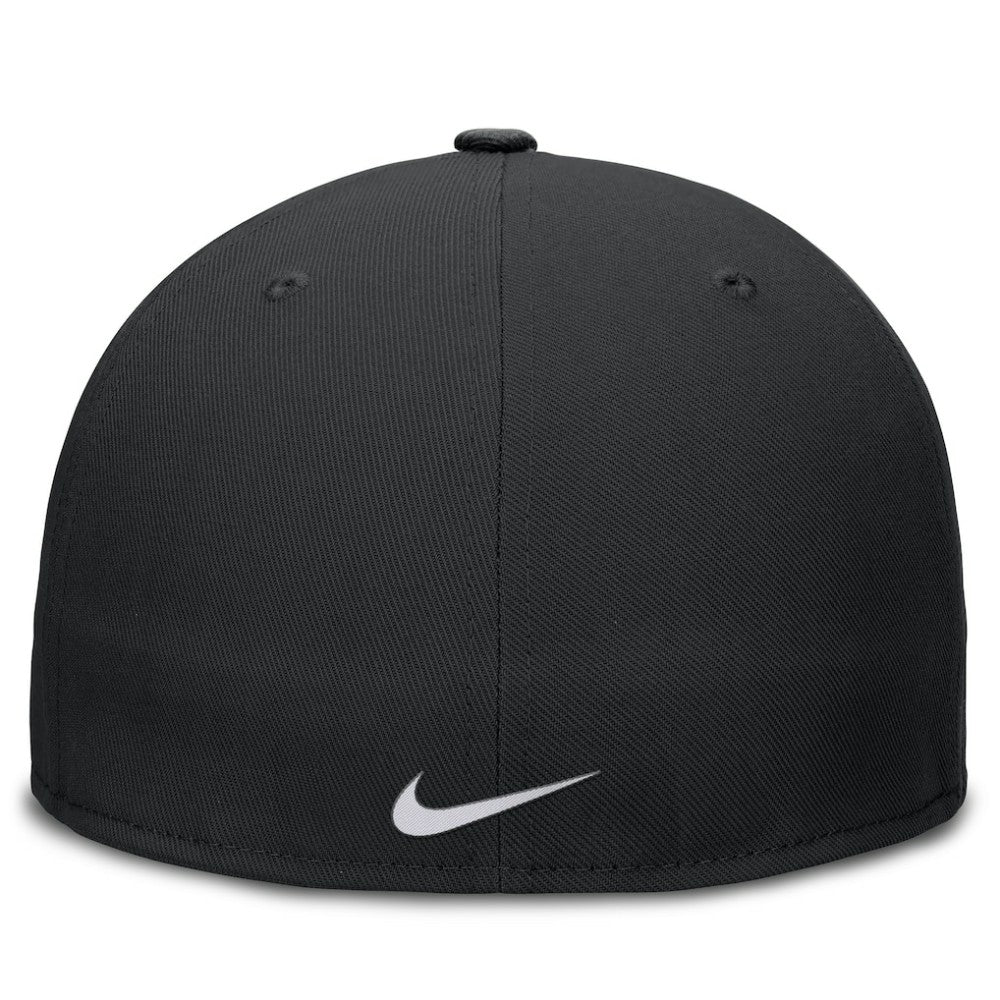 Arizona Diamondbacks Wordmark Dri-FIT Round Bill True Fitted Hat - Black | Nike