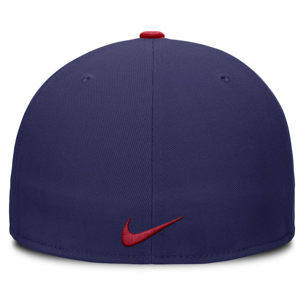 Chicago Cubs Primetime Dri-FIT Round Bill True Fitted Hat - Royal | Nike