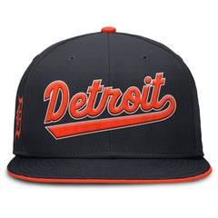 Detroit Tigers Primetime Dri-FIT Round Bill True Fitted Hat - Navy | Nike
