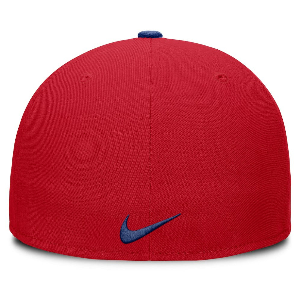 Philadelphia Phillies Primetime Dri-FIT Round Bill True Fitted Hat - Red | Nike