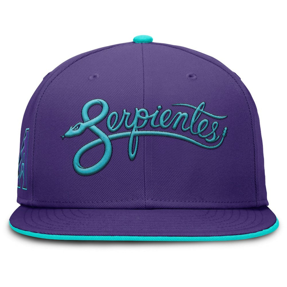 Arizona Diamondbacks 2025 City Connect True Performance Fitted Hat - Purple | Nike