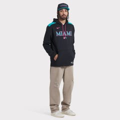 Miami Marlins 2025 City Connect Performance Fitted Hat - Black | Nike