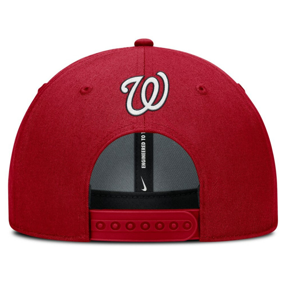 Washington Nationals Rise Gaberdine Adjustable Hat - Red | Nike