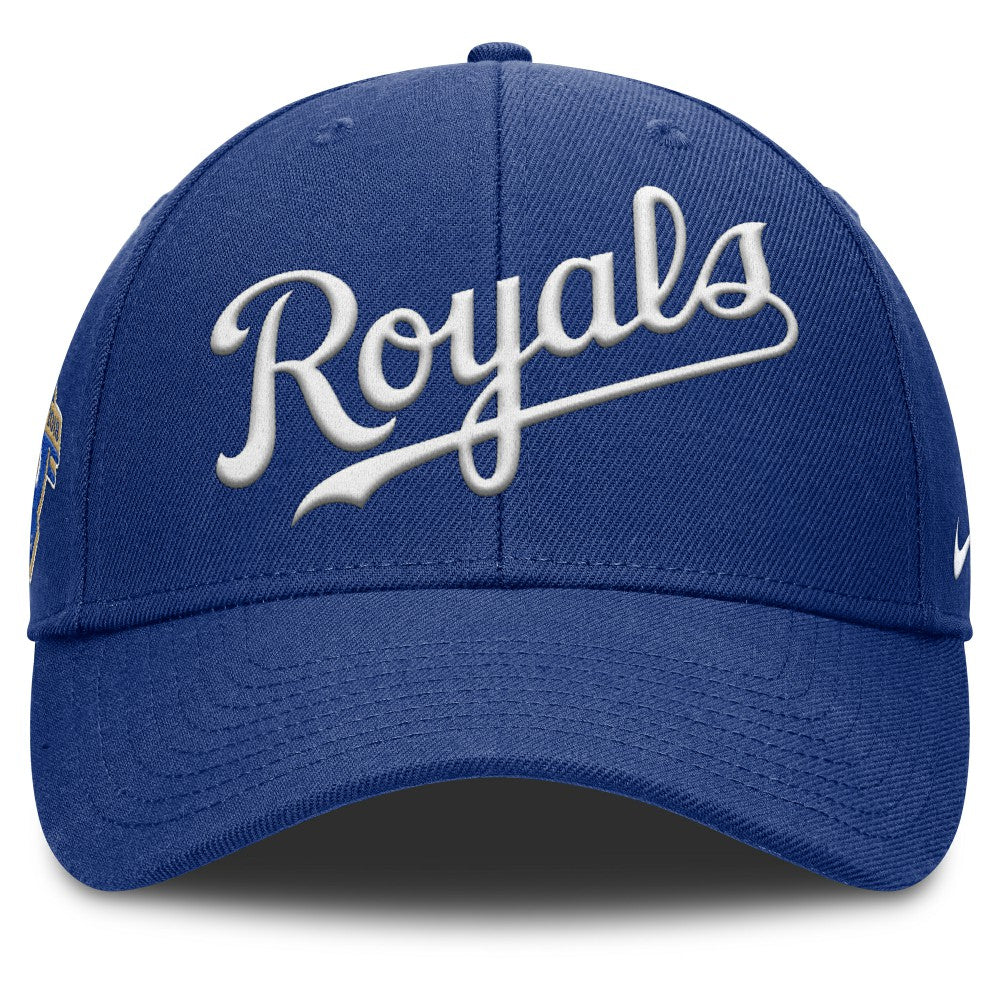 Kansas City Royals Rise Gaberdine Adjustable Hat - Royal | Nike