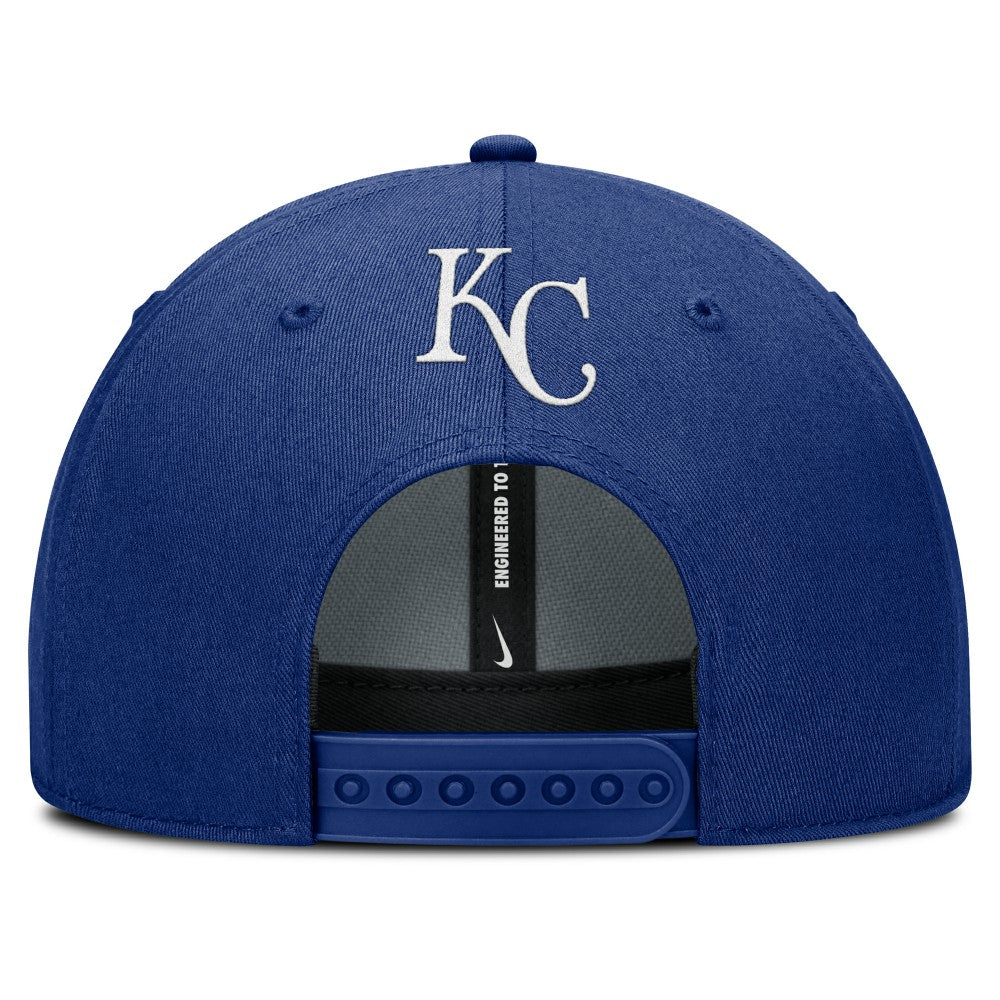 Kansas City Royals Rise Gaberdine Adjustable Hat - Royal | Nike