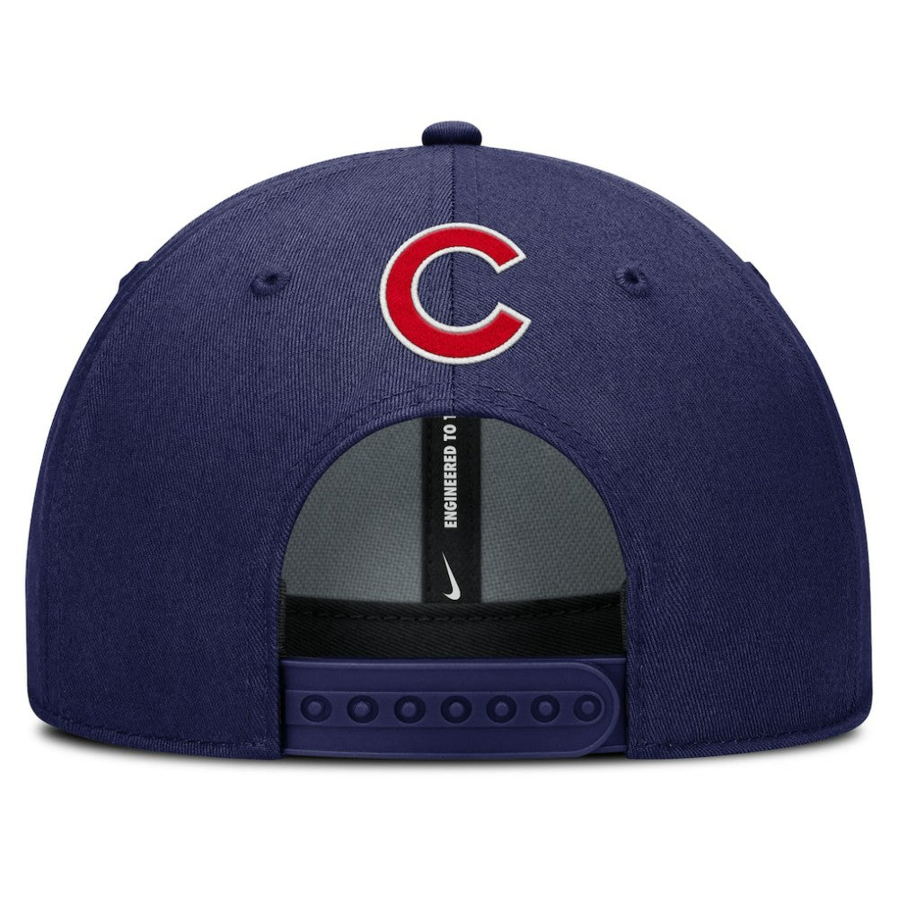 Chicago Cubs Rise Gaberdine Adjustable Hat - Navy | Nike