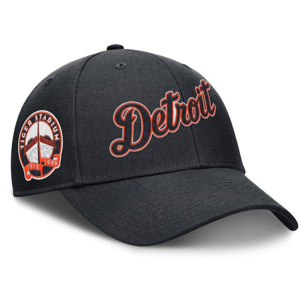 Detroit Tigers Rise Gaberdine Adjustable Hat - Navy | Nike
