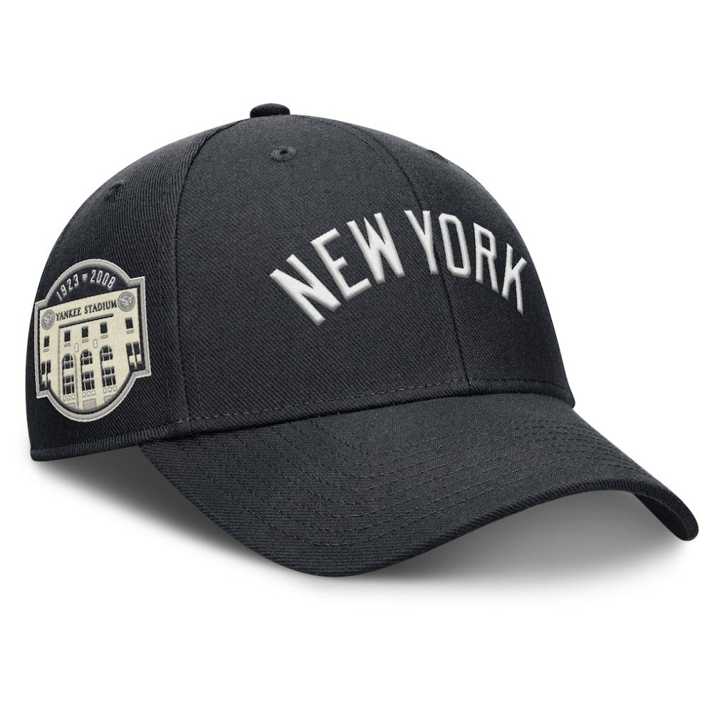 New York Yankees Rise Gaberdine Adjustable Hat - Navy | Nike