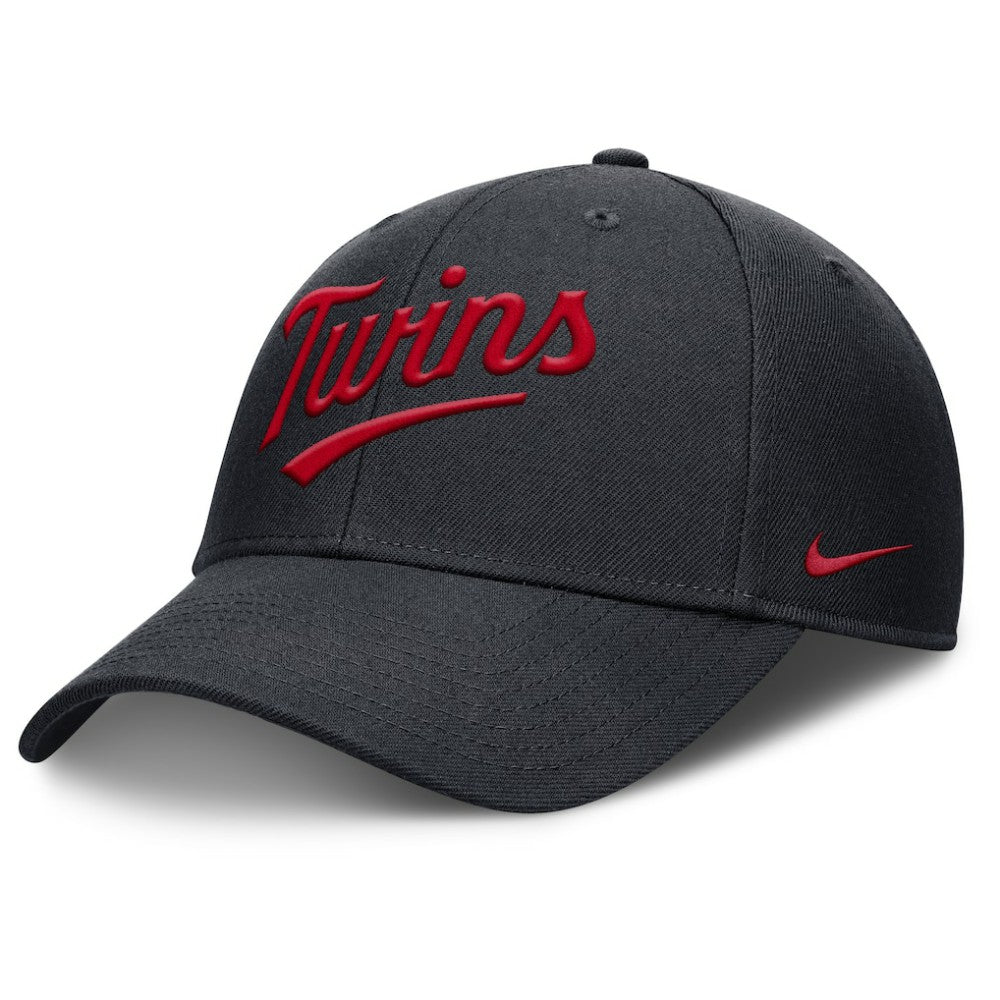 Minnesota Twins Rise Gaberdine Adjustable Hat - Navy | Nike