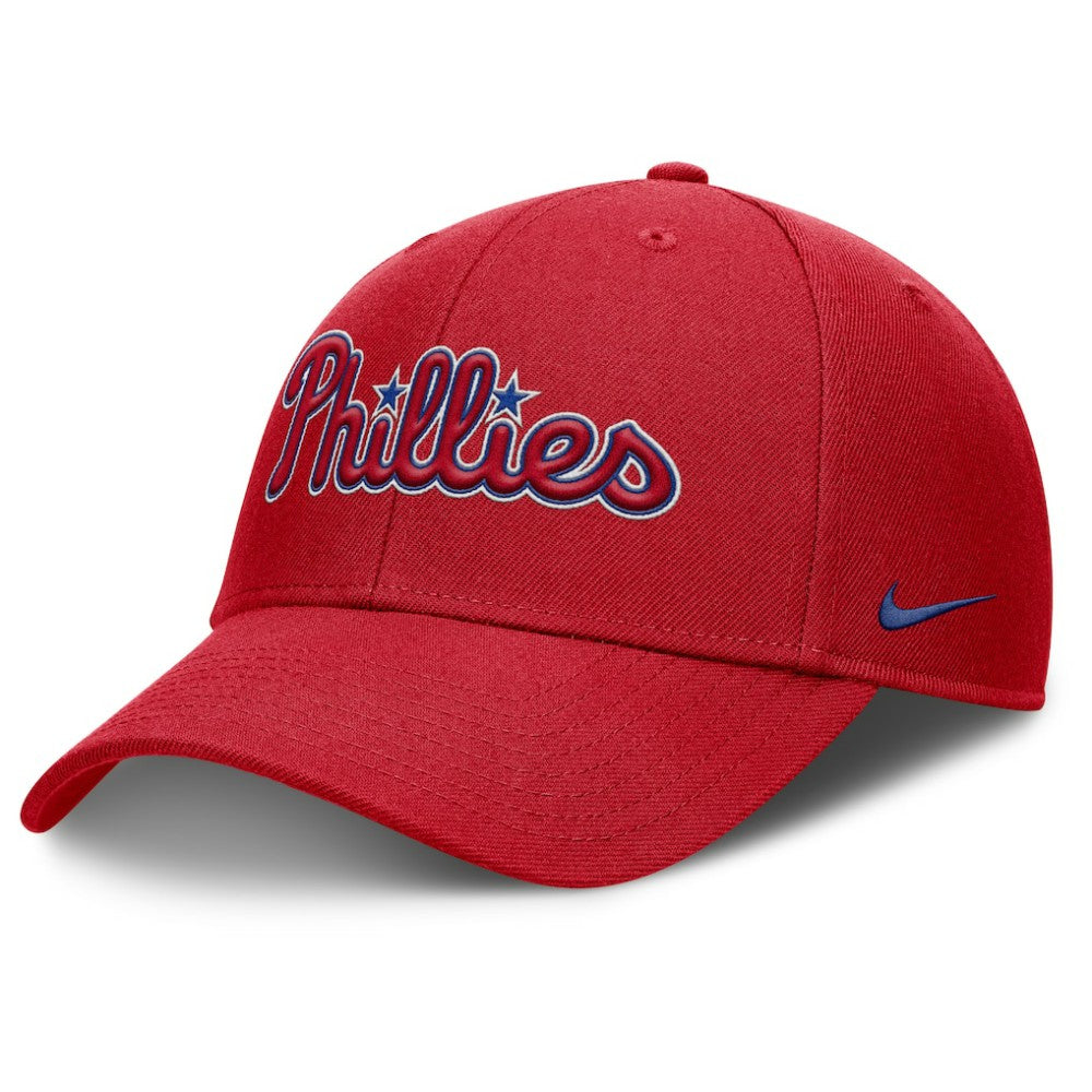 Philadelphia Phillies Rise Gaberdine Adjustable Hat - Red | Nike