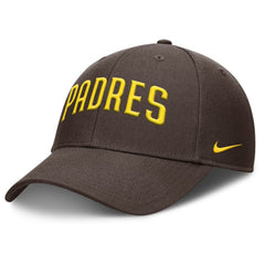 San Diego Padres Rise Gaberdine Adjustable Hat - Brown | Nike