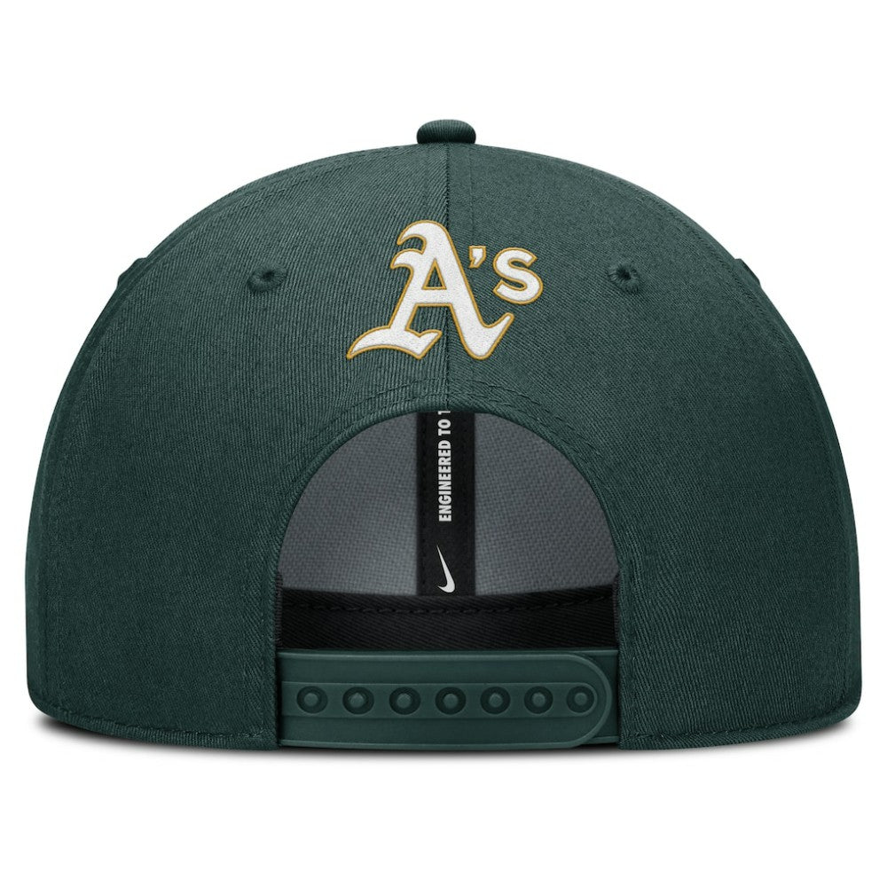 Athletics Rise Gaberdine Adjustable Hat - Green | Nike