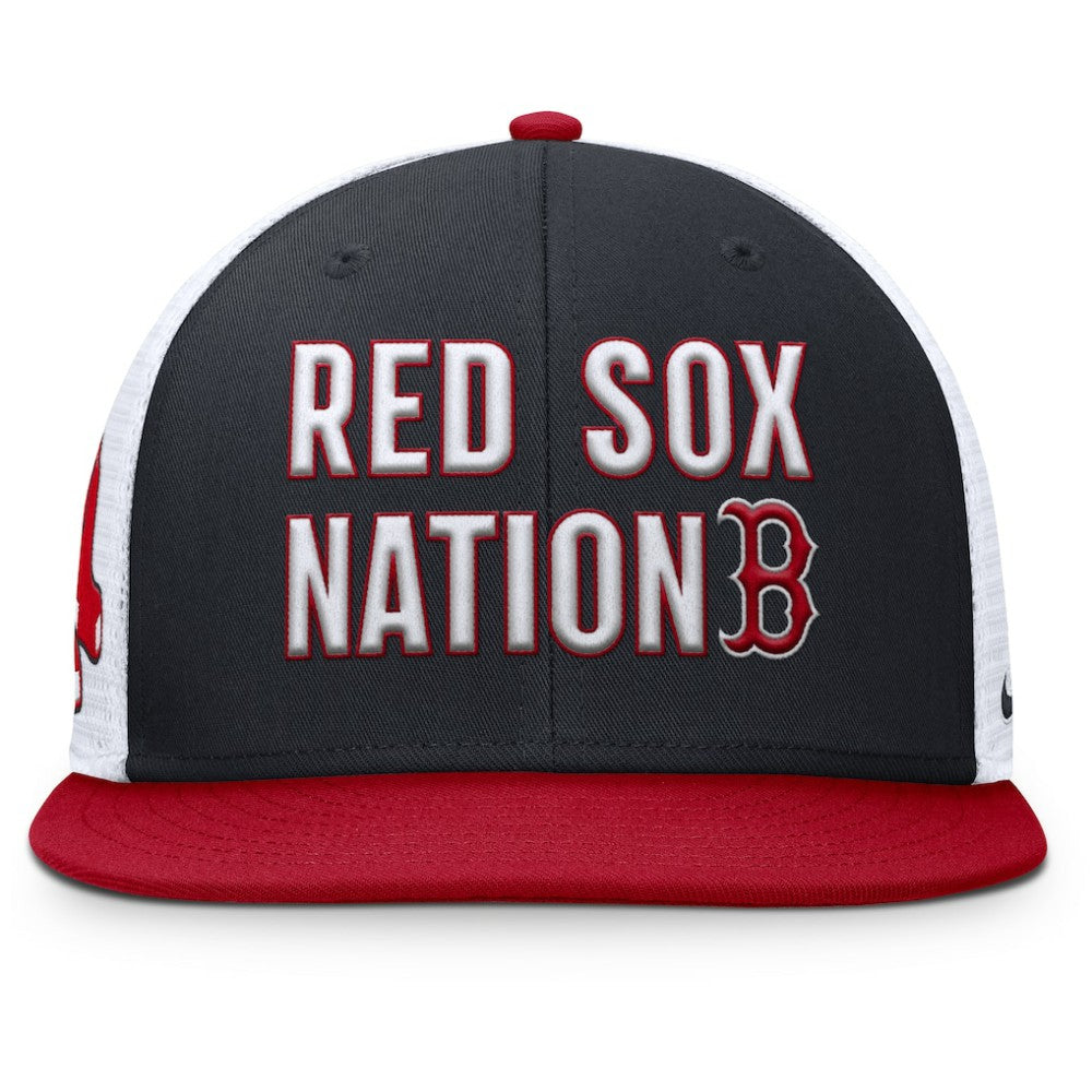 Boston Red Sox Pro Trucker Snapback Hat - Navy | Nike