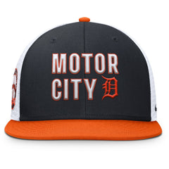 Detroit Tigers Pro Trucker Snapback Hat - Navy | Nike