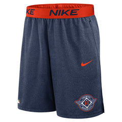 Houston Astros 2025 City Connect Authentic Collection Knit Shorts - Navy/Orange | Nike