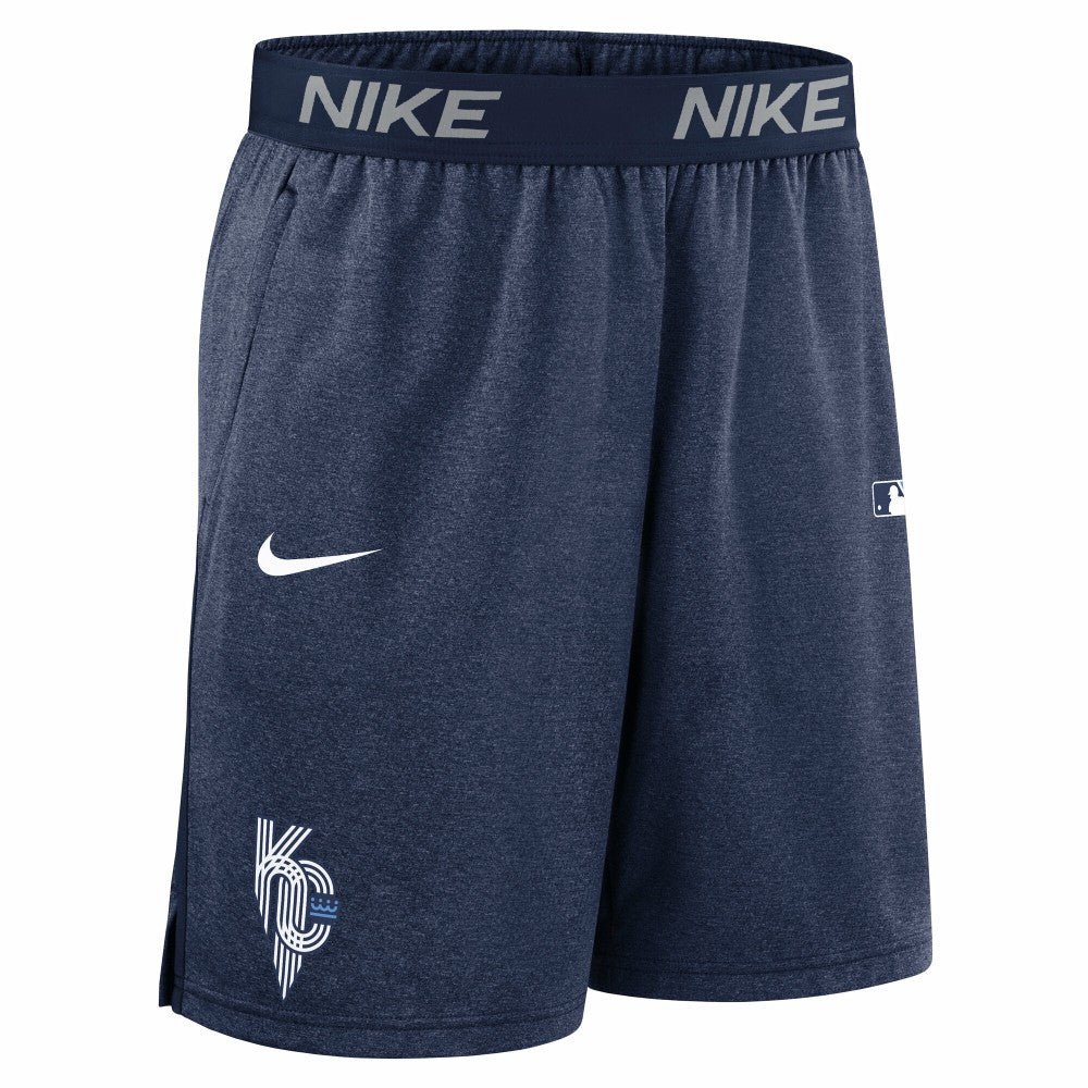 Kansas City Royals Authentic Collection City Connect Performance Knit Shorts - Navy | Nike