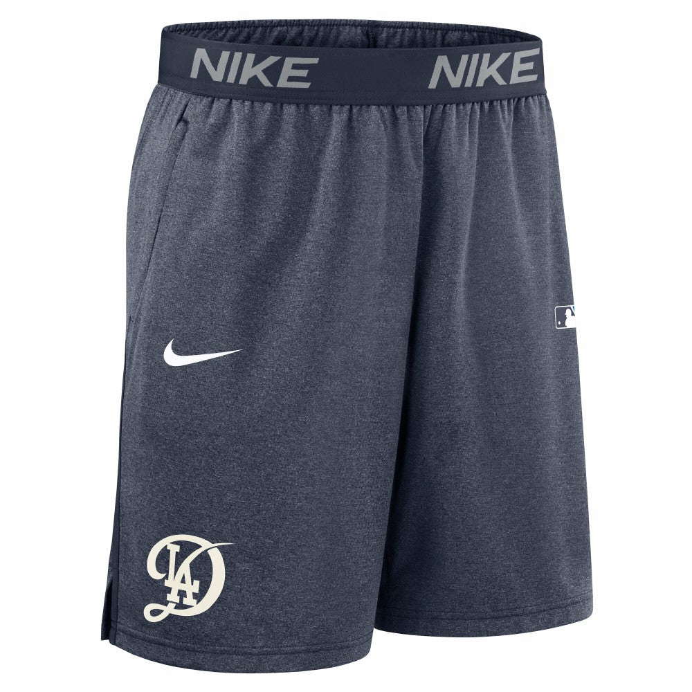 Los Angeles Dodgers Authentic Collection City Connect Performance Knit Shorts - Navy | Nike