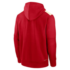 Los Angeles Angels Authentic Collection City Connect Therma Pullover Hoodie - Red | Nike