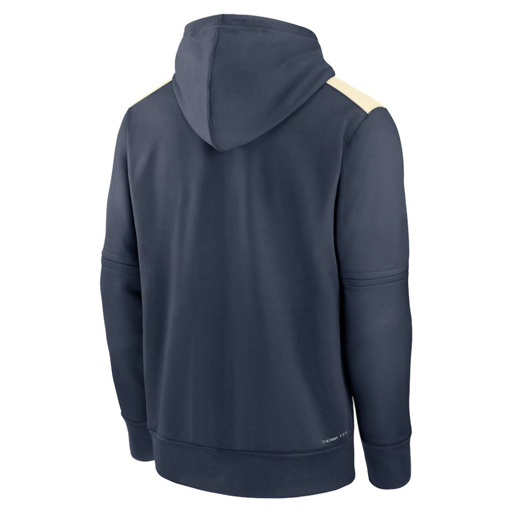 Los Angeles Dodgers Authentic Collection City Connect Therma Pullover Hoodie - Navy | Nike
