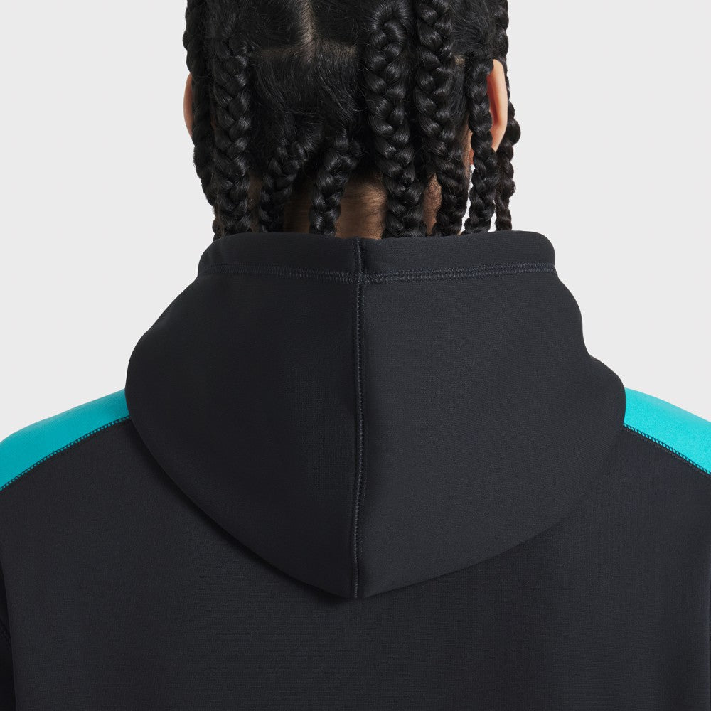 Miami Marlins 2025 City Connect Authentic Collection Therma Pullover Hoodie - Black | Nike