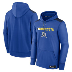 Minnesota Twins Authentic Collection City Connect Therma Pullover Hoodie - Royal | Nike