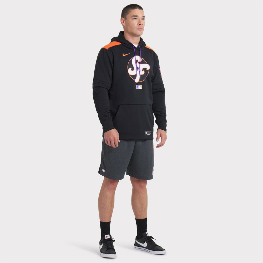 San Francisco Giants 2025 City Connect Authentic Collection Performance Pullover Hoodie - Black | Nike