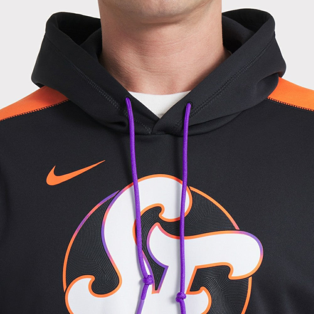 San Francisco Giants 2025 City Connect Authentic Collection Performance Pullover Hoodie - Black | Nike