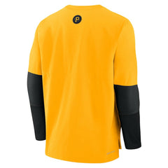 Pittsburgh Pirates 2025 City Connect Authentic Collection Player Dri-FIT Lightweight Pullover - Gold | Nike