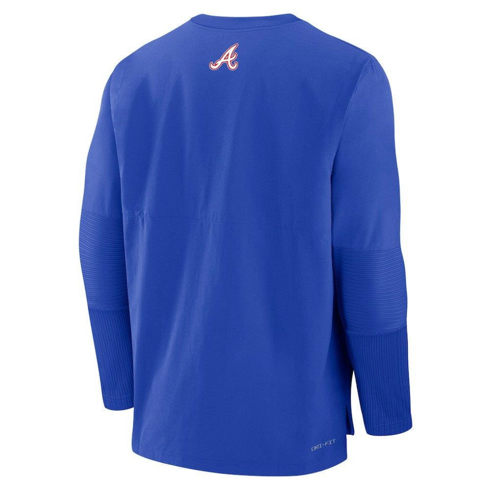 Atlanta Braves 2025 City Connect Authentic Collection Player Dri-FIT Lightweight Pullover - Royal | Nike
