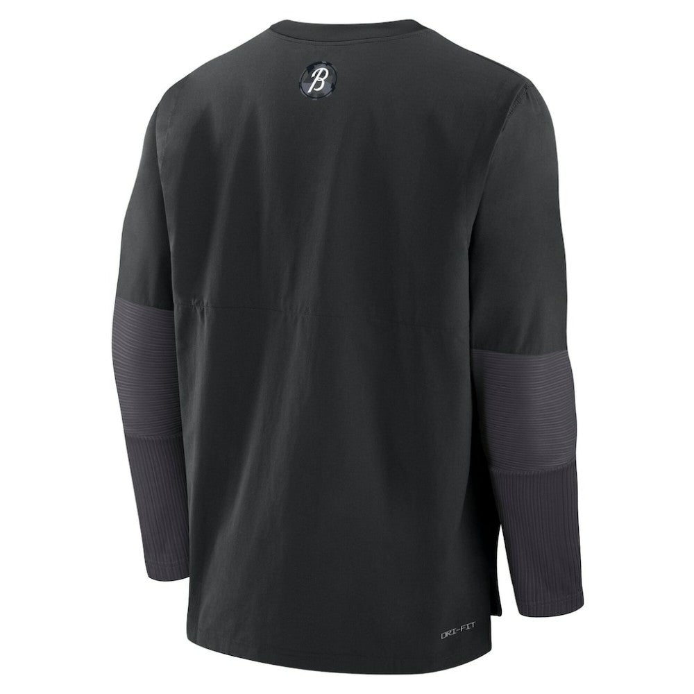 Baltimore Orioles 2025 City Connect Authentic Collection Player Dri-FIT Lightweight Pullover - Black | Nike