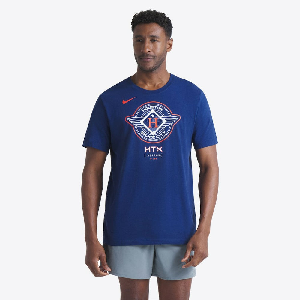 Houston Astros 2025 City Connect Logo T-Shirt - Navy | Nike