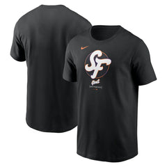 San Francisco Giants 2025 City Connect Large Logo T-Shirt - Black | Nike