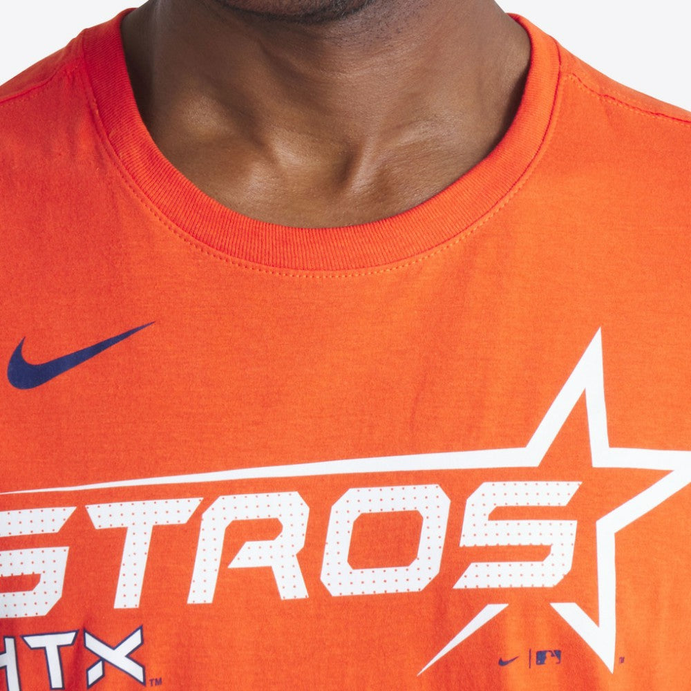 Houston Astros City Connect Wordmark T-Shirt - Orange | Nike