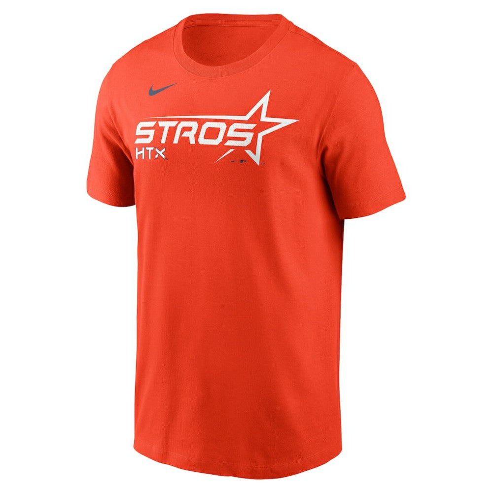 Houston Astros City Connect Wordmark T-Shirt - Orange | Nike