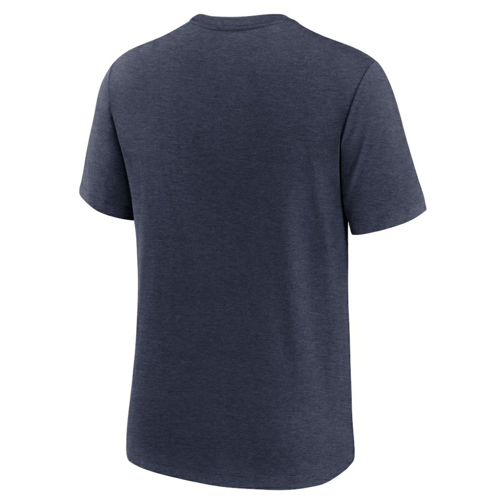 Philadelphia Phillies City Connect Script Tri-Blend T-Shirt - Heather Navy | Nike