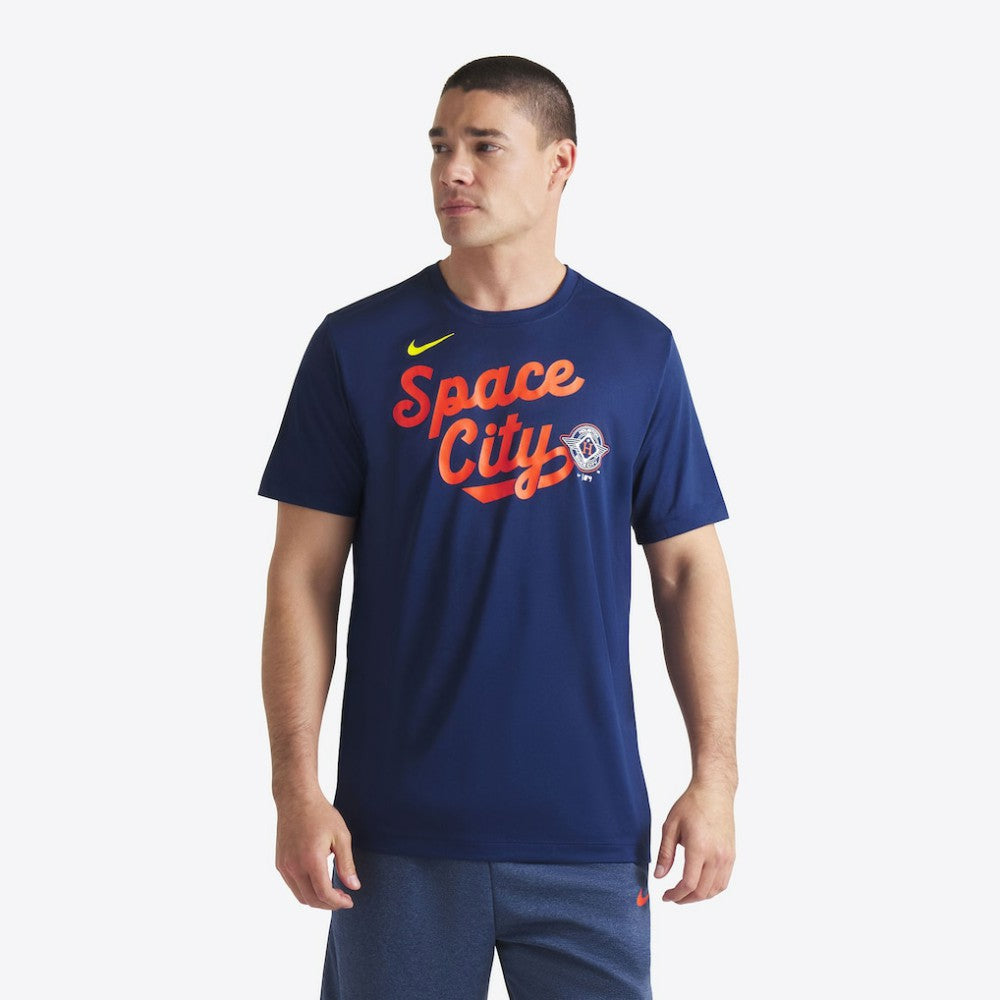 Houston Astros 2025 City Connect Team Phrase Legend Performance T-Shirt - Navy | Nike