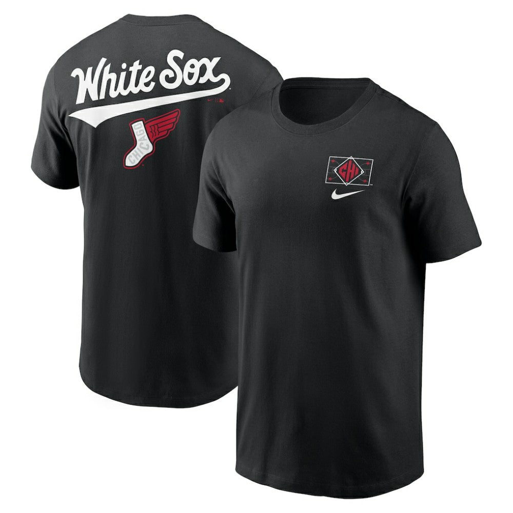 Chicago White Sox 2025 City Connect 2-Hit T-Shirt - Black | Nike