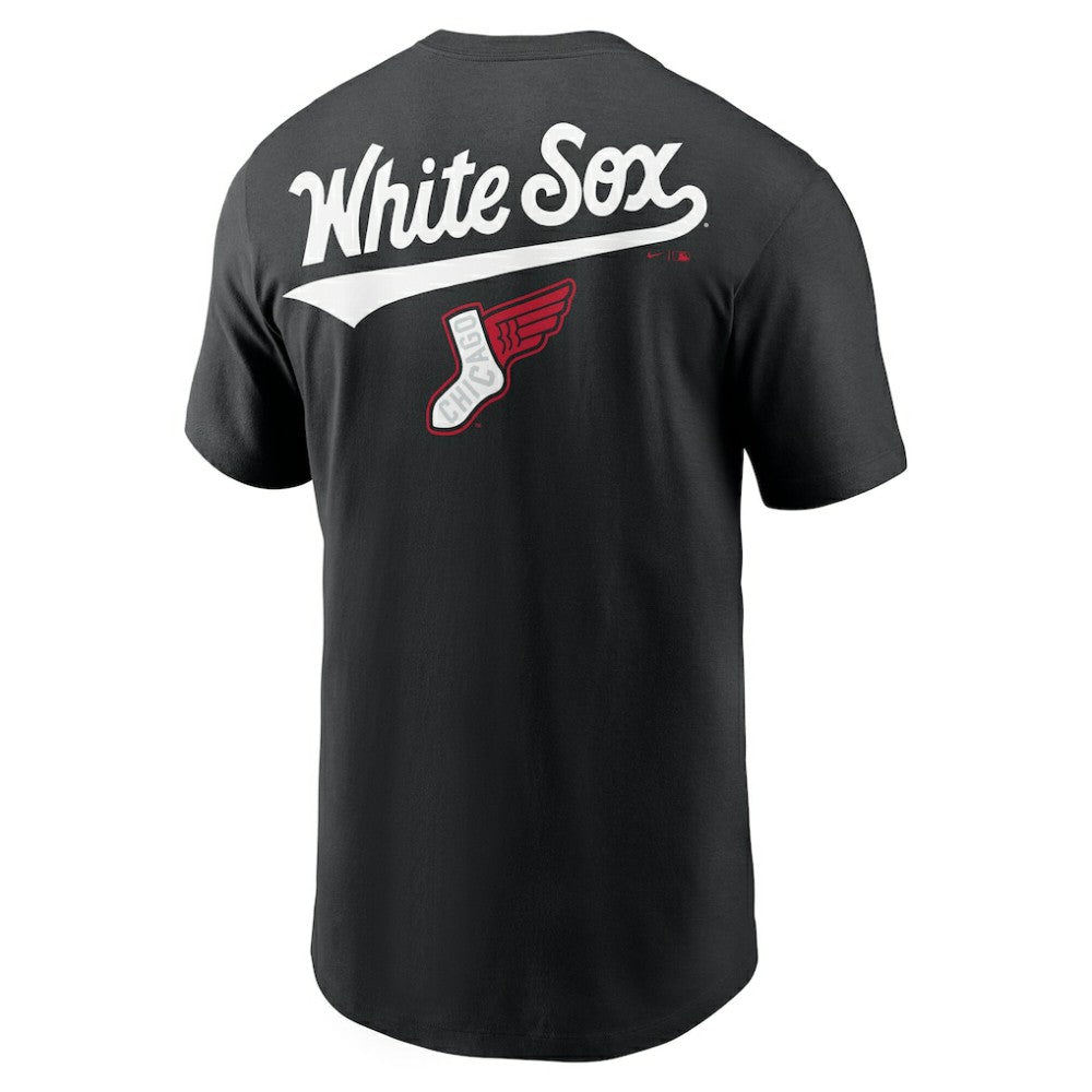 Chicago White Sox 2025 City Connect 2-Hit T-Shirt - Black | Nike