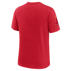 St. Louis Cardinals Cooperstown Collection Eras Tri-Blend T-Shirt - Heather Red | Nike