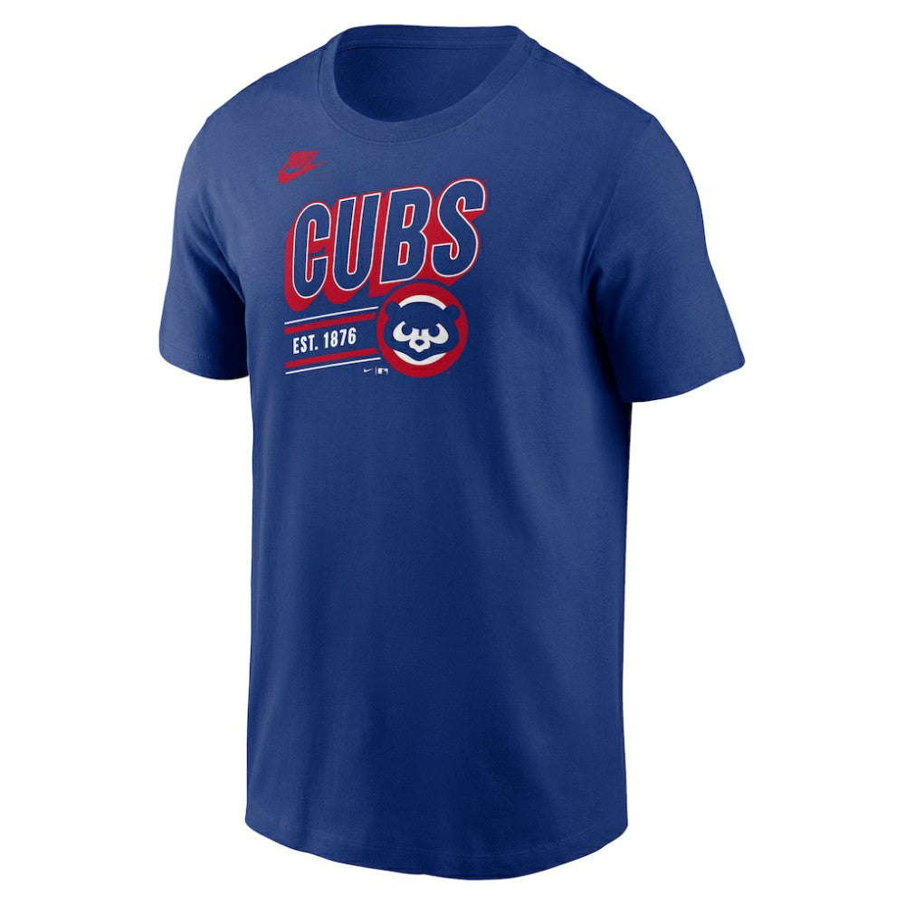 Chicago Cubs Cooperstown Collection Retro T-Shirt - Royal | Nike
