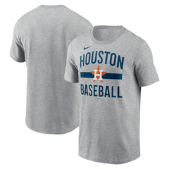 Houston Astros  Arched T-Shirt - Heather Gray | Nike