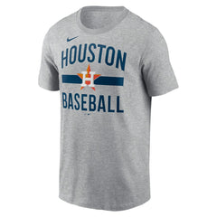 Houston Astros  Arched T-Shirt - Heather Gray | Nike